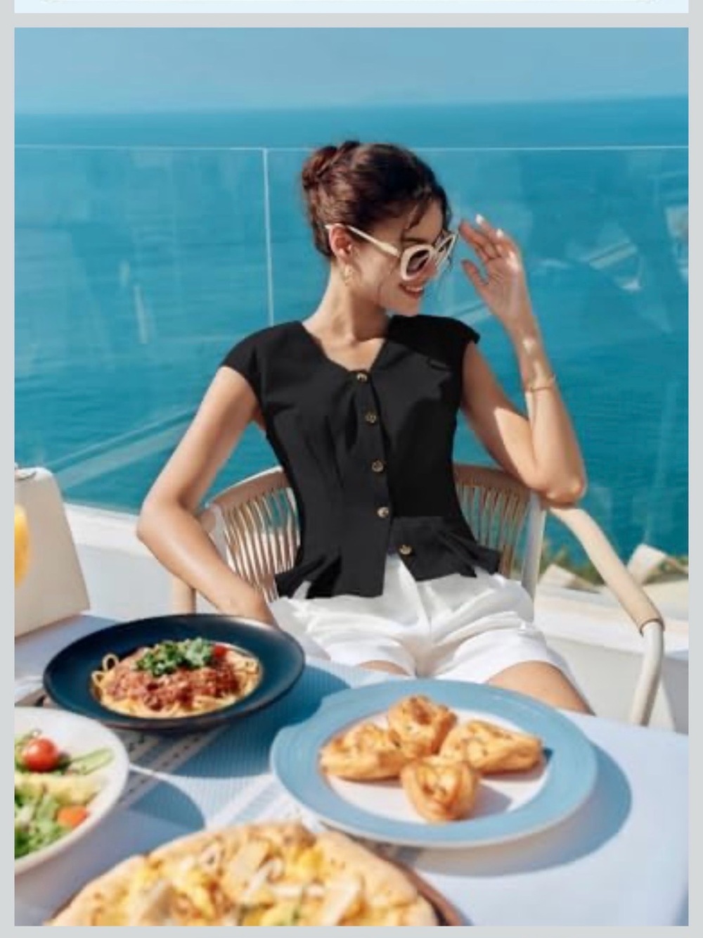 Kate Kason Y2K Cotton Blouse